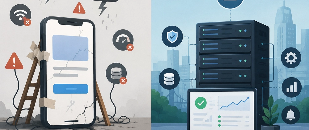 The Difference Between a Working App and a Reliable System